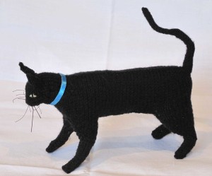 knitted cat