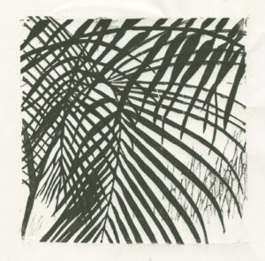 Lino cut La Gomera