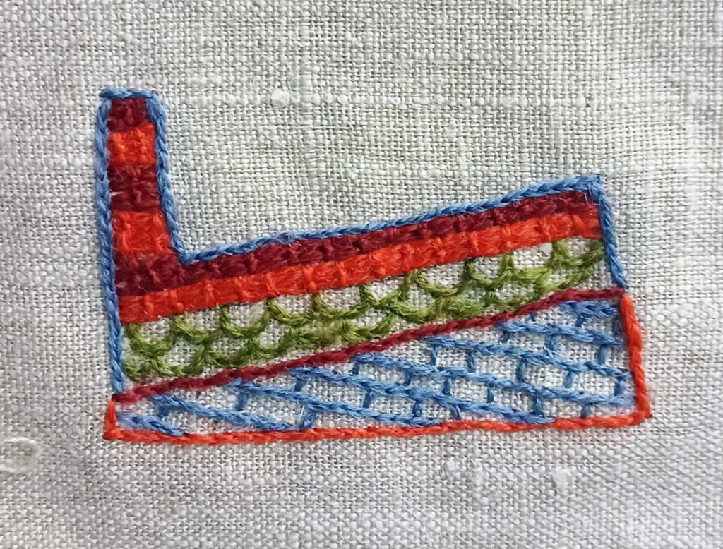 Embroidered Mill